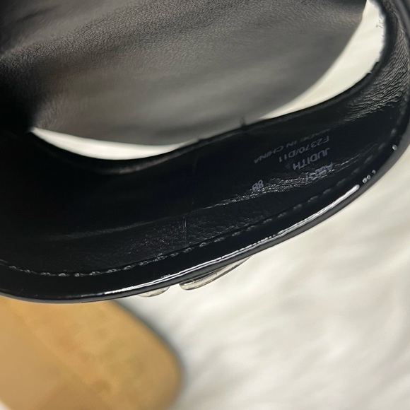 Coach Judith Cork Wedges. Patent Leather size 8.5 EUC - Picture 5 of 6